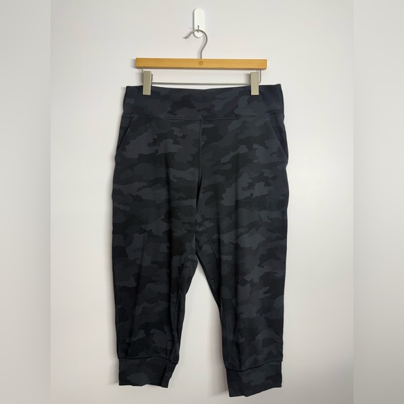 Lululemon Align Jogger Crop *23" Heritage 365 Camo Deep Coal Multi Size 14 - Picture 1 of 5